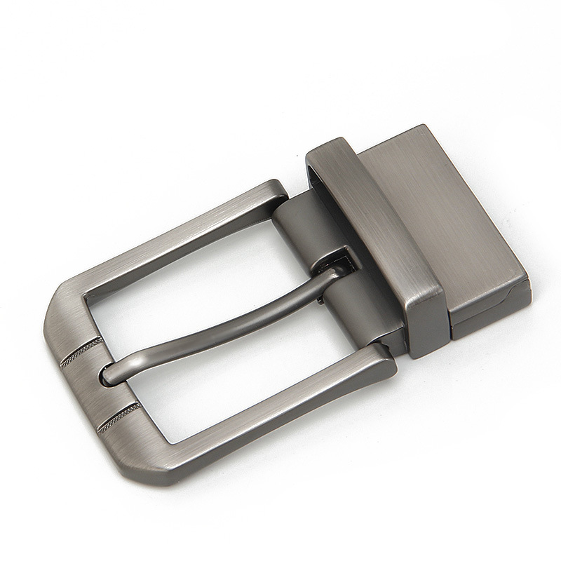 Belt Buckle Blank - DIY Alloy Rotatable Pin Buckle Matte