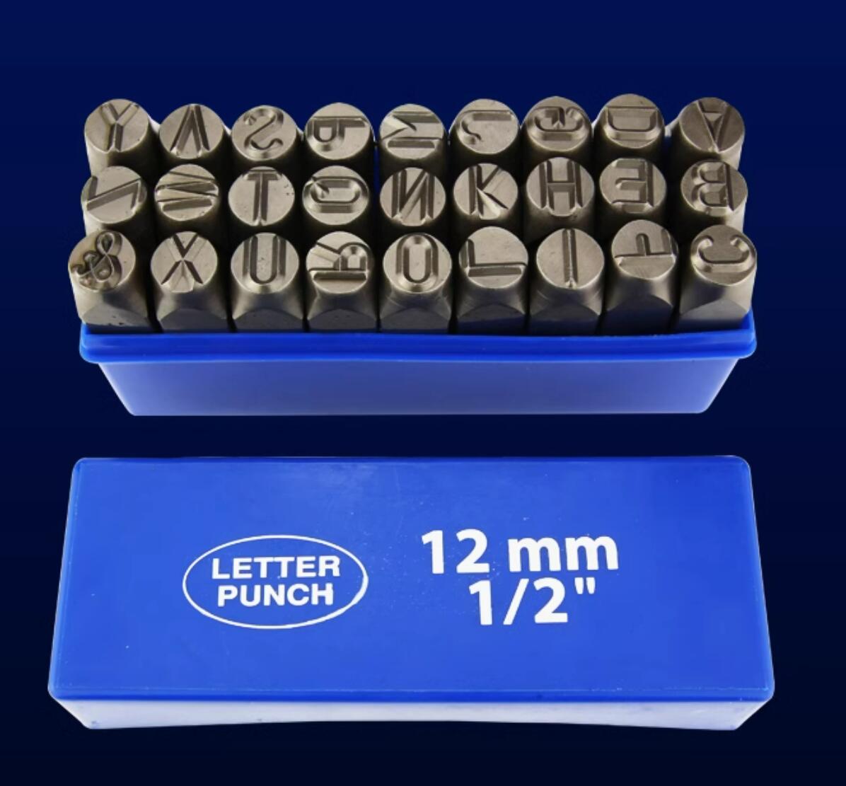 Leather Stamp Set - Steel Die Metal Stamping kit Punch
