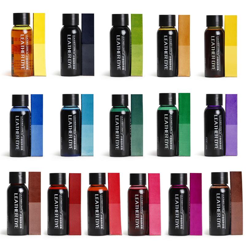 Leather Dye Finish - Professional Leather Paint Series Oil Dye