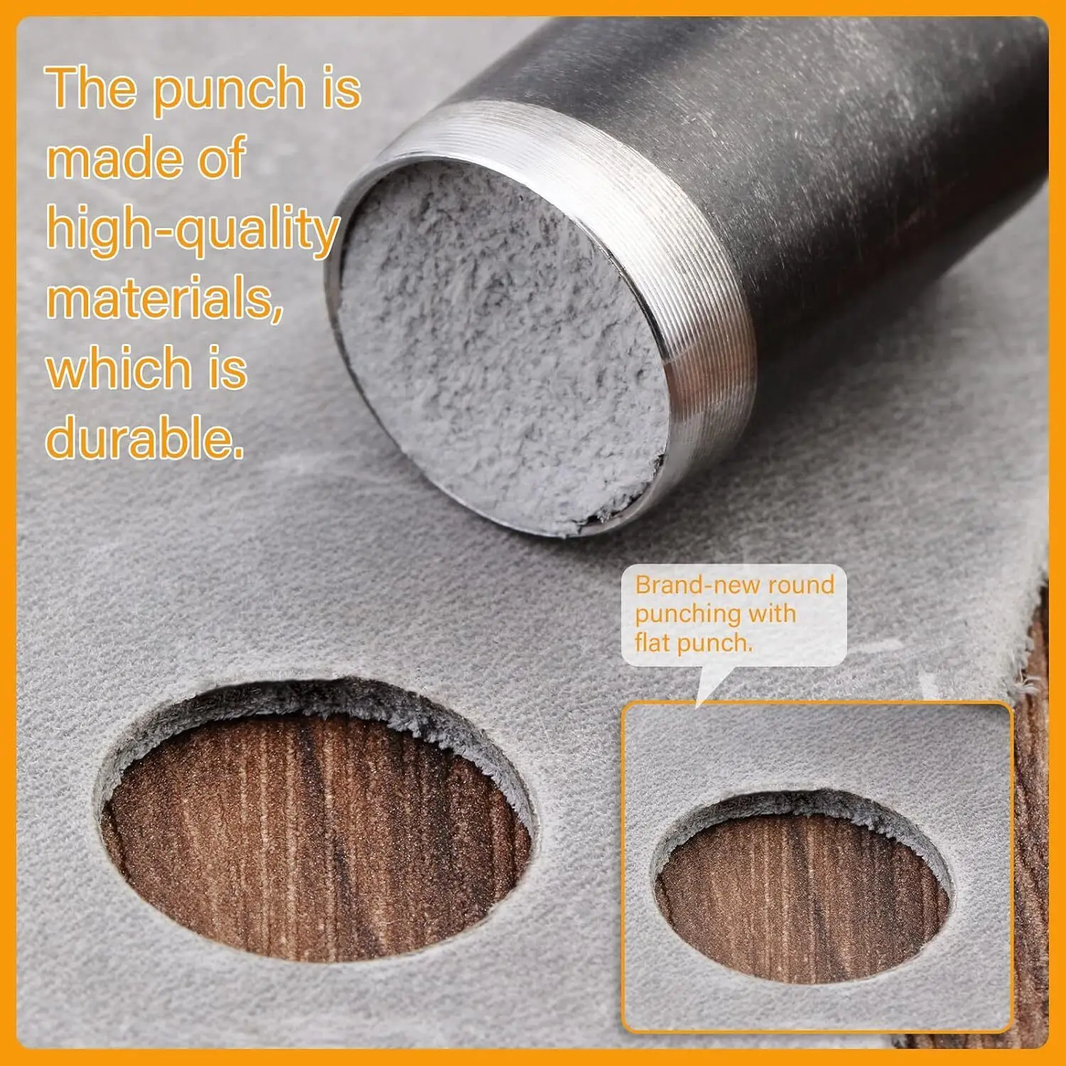 15Pcs Leather Circle Cutter To - Leatherwork Punch recension och pris