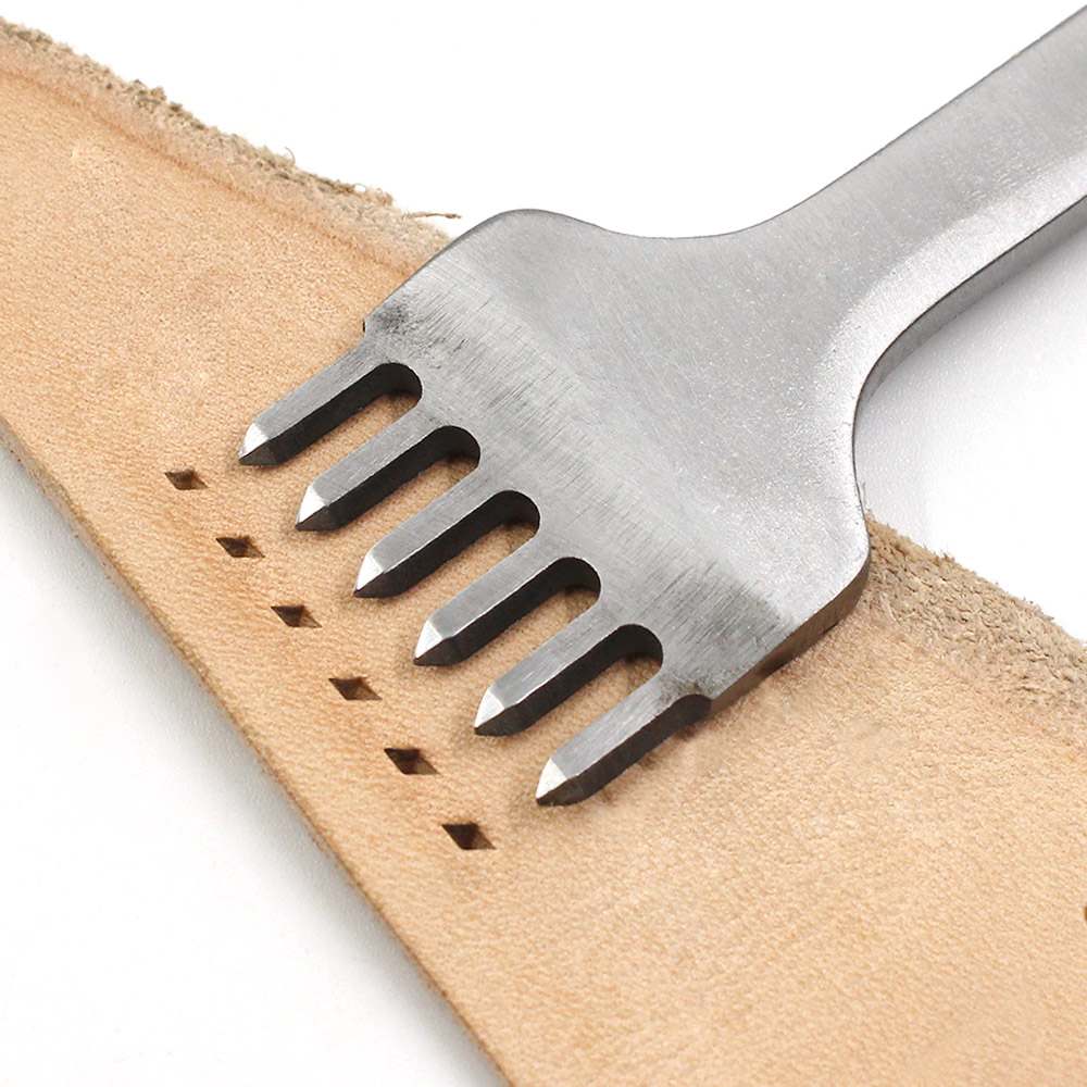 3/4/5/6mm Spacing Punch Tool F - Leatherwork Punch recension och pris
