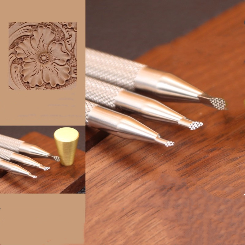 Arabesque Background Stamp Set - Leather Stamp Set recension och pris