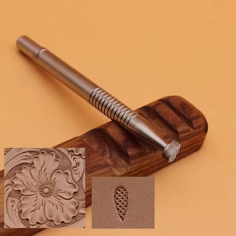Arabesque Background Stamp Set - Leather Stamp Set recension och pris