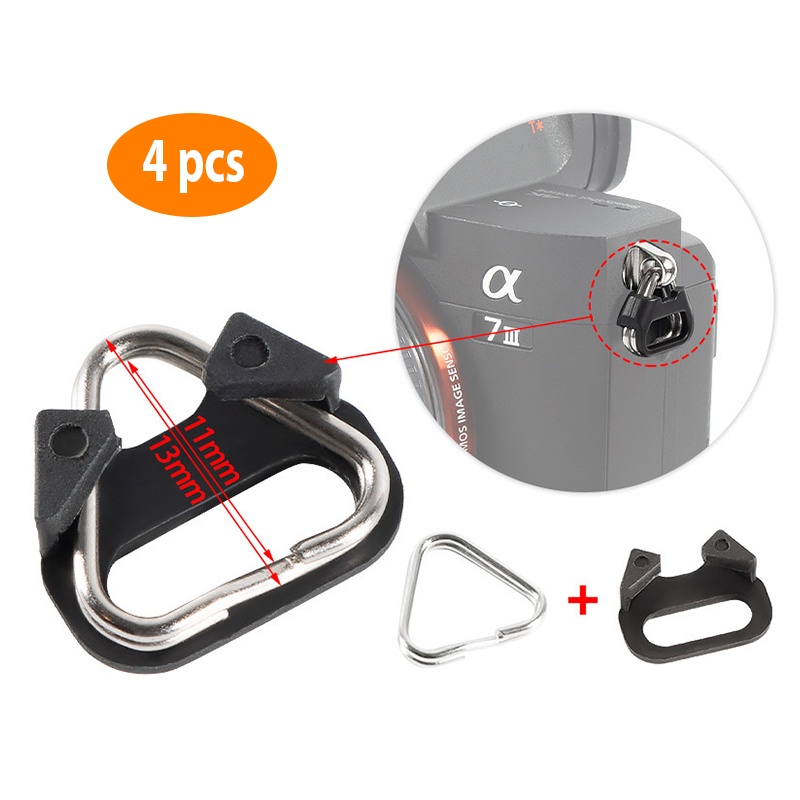 4Pcs Belt Hook Camera Shoulder - Belt Buckle Blank recension och pris