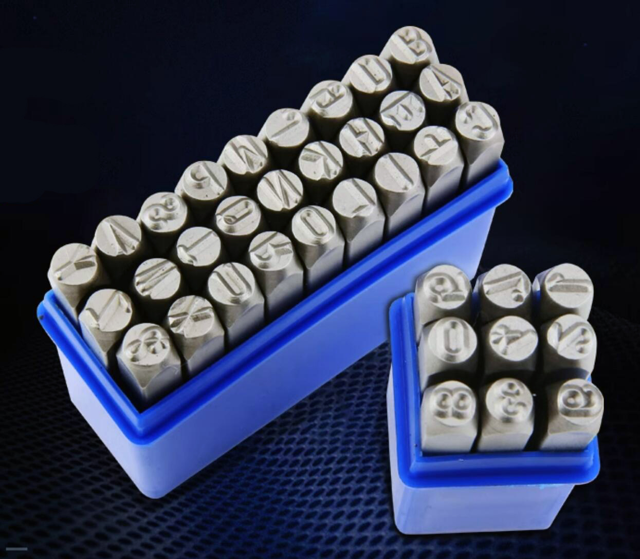 Steel Die Metal Stamping kit P - Leather Stamp Set recension och pris
