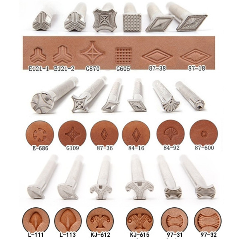 new style Leather Stamping Too - Leather Stamp Set recension och pris