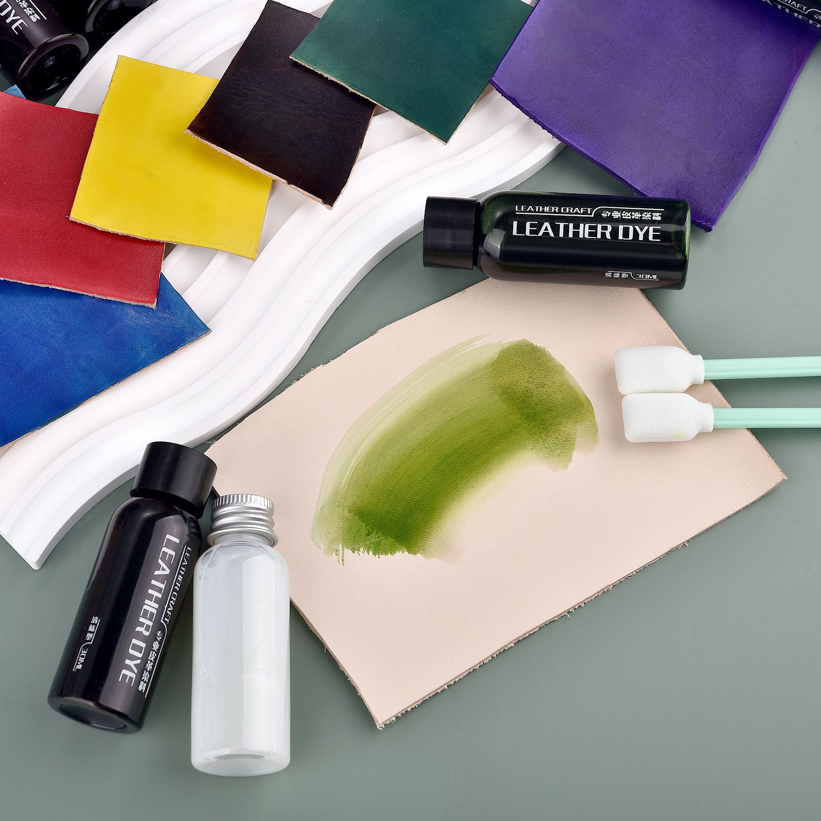 30ml Leather Edge Paint Oil Fi - Leather Dye Finish recension och pris