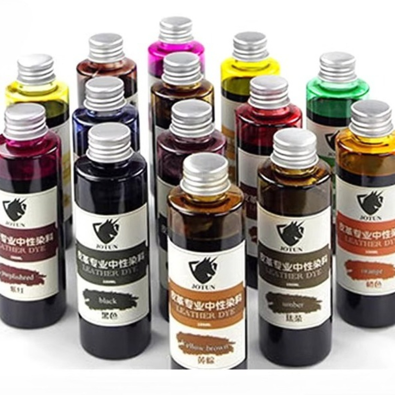 Leather dye color paint DIY le - Leather Dye Finish recension och pris