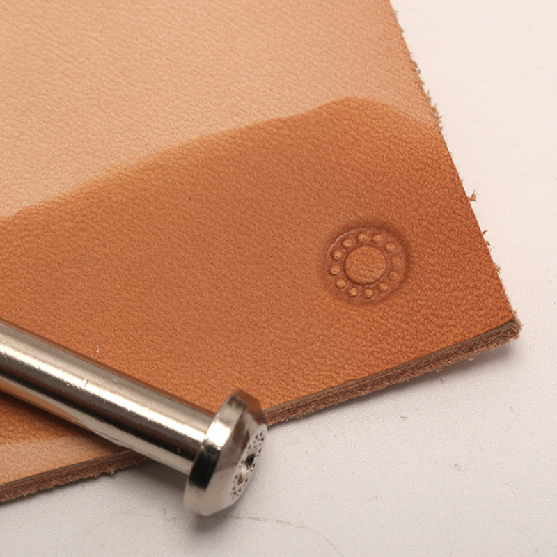 1Pcs DIY Leather Craft Alloy M - Leather Stamp Set recension och pris