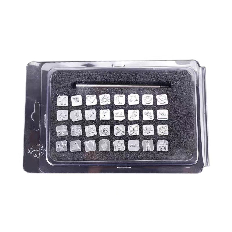 32pcs/set Steel Die Metal Stam - Leather Stamp Set recension och pris