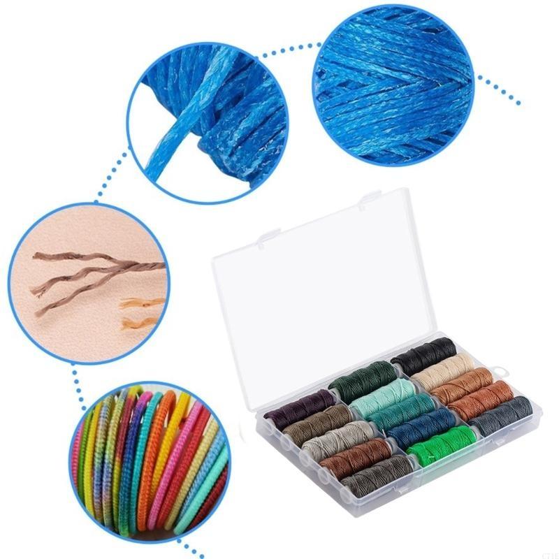 Sewing Rope Polyester Waxed S - Leatherwork Jewelry recension och pris