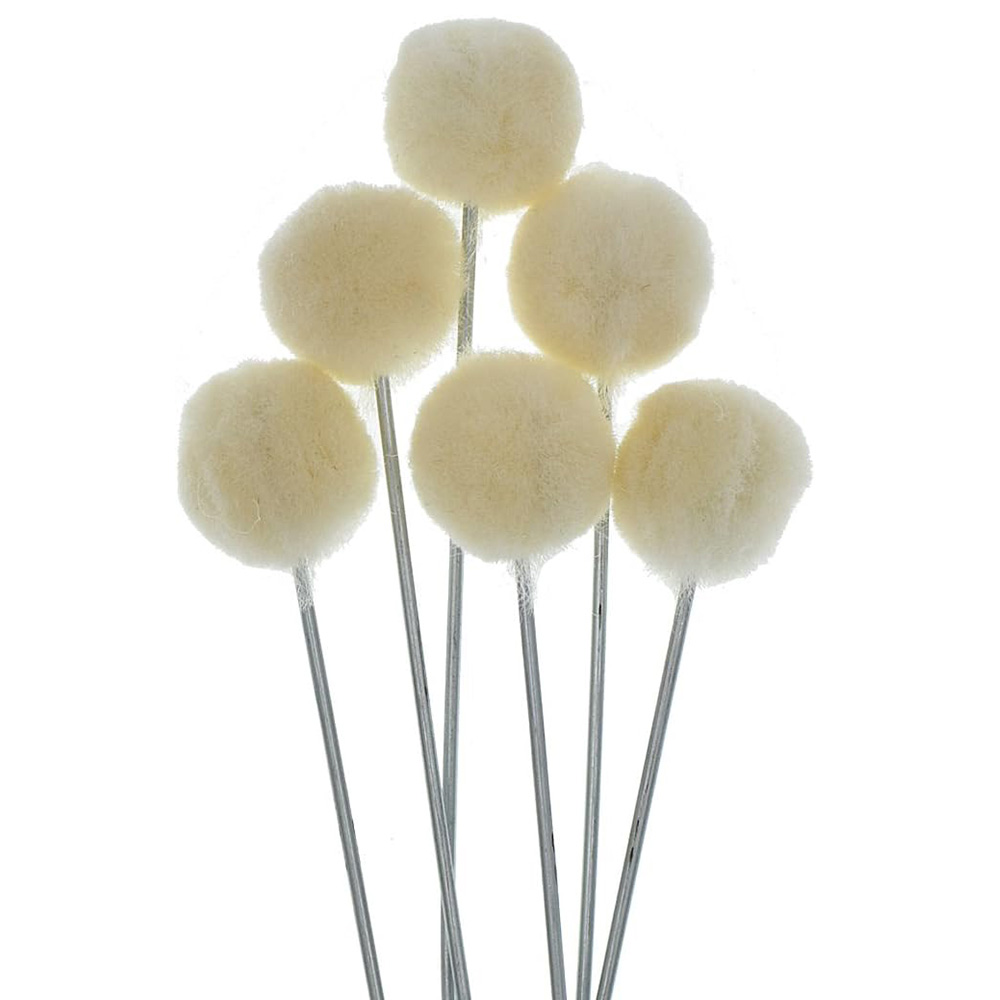 10/30pcs Leather Wool Balls Pa - Leather Dye Finish recension och pris