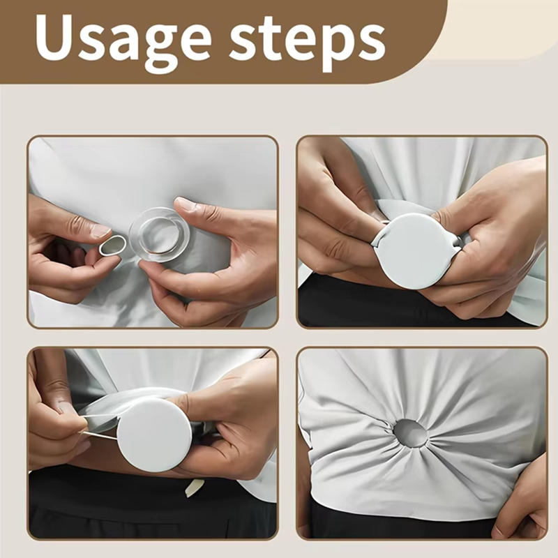 Fashion Plastic Round Circle C - Belt Buckle Blank recension och pris