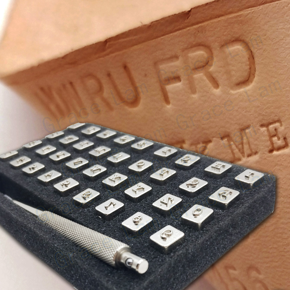 Metal Stamps Set Stamping Die  - Leather Stamp Set recension och pris
