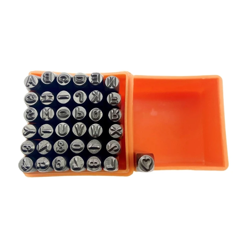 37Pcs 3mm Number & Letter Stam - Leatherwork Jewelry recension och pris