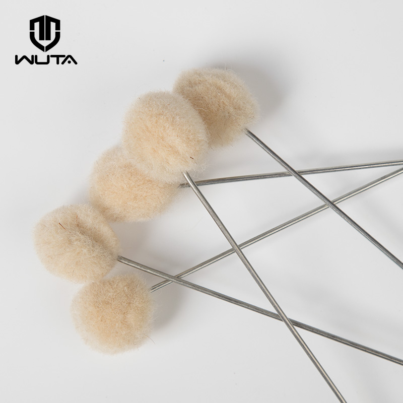WUTA 20pcs/pack Natural Wool D - Leather Dye Finish recension och pris