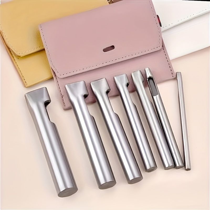 5pcs Leather Oblong Belt Hole  - Leatherwork Punch recension och pris
