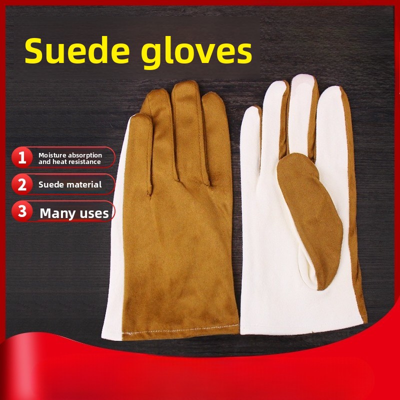 Suede Etiquette Gloves - Thick - Leatherwork Appreciation recension och pris