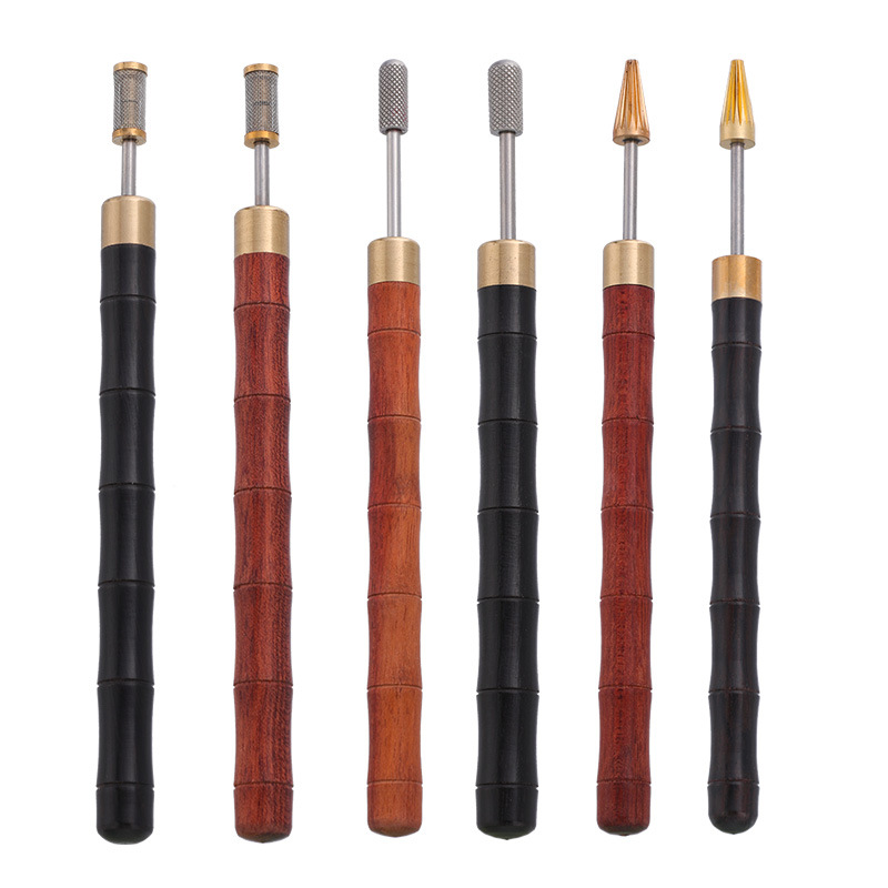 Ebony Wood Edge Painting Pen w - Leather Dye Finish recension och pris
