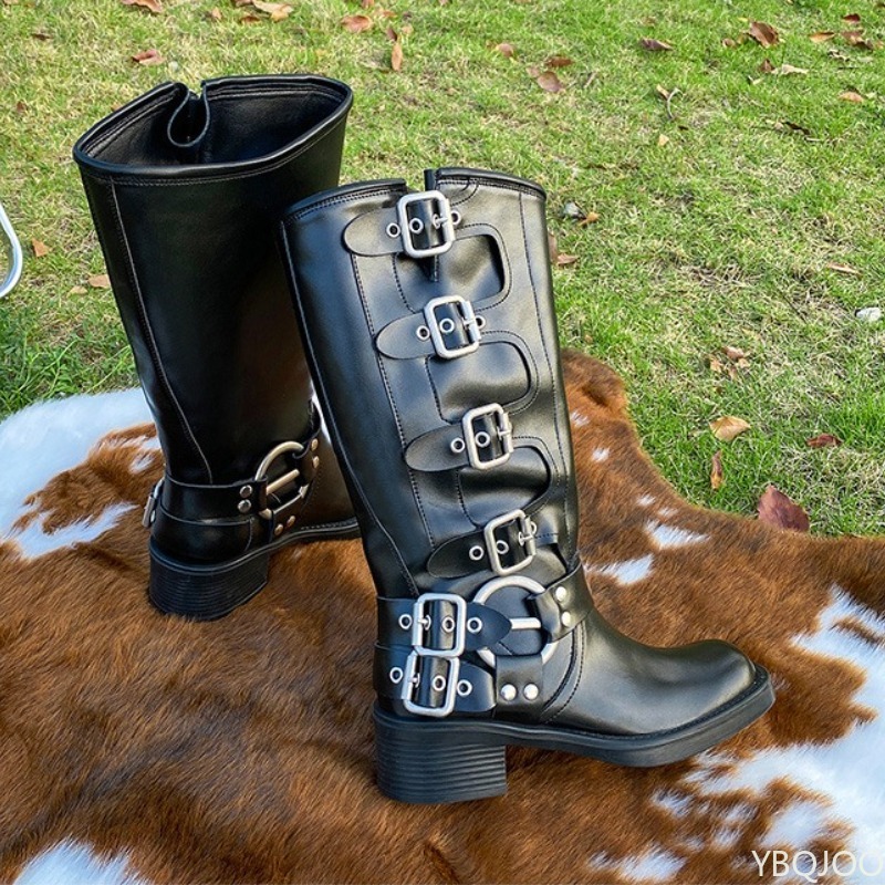 Belt buckle retro high boots n - Belt Buckle Blank recension och pris