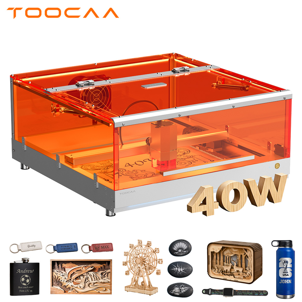 TOOCAA L2 40W AI Desktop Laser - Leatherwork Classes recension och pris