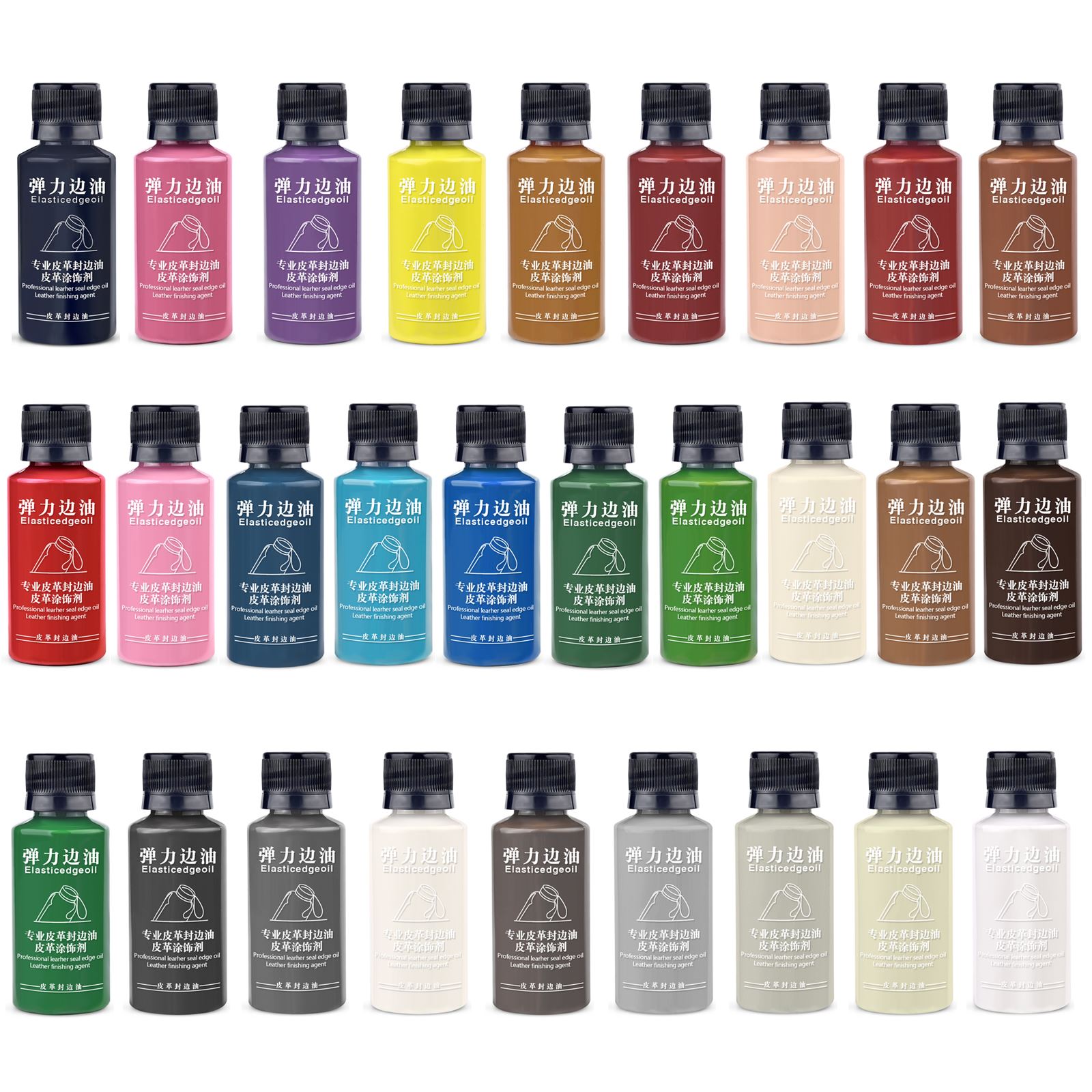 30ml Leather Edge Paint Oil Dy - Leather Dye Finish recension och pris