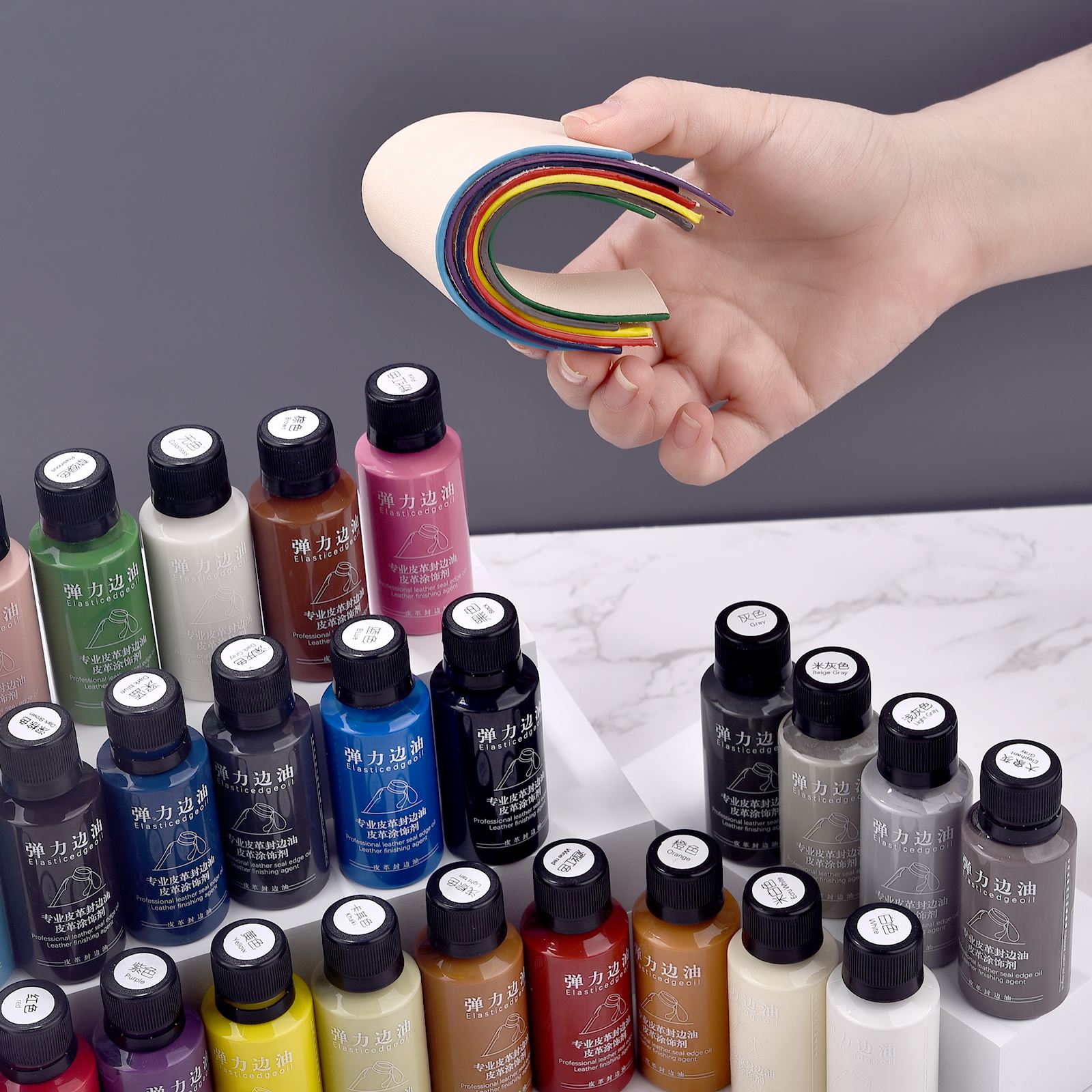 30ml Leather Edge Paint Oil Dy - Leather Dye Finish recension och pris