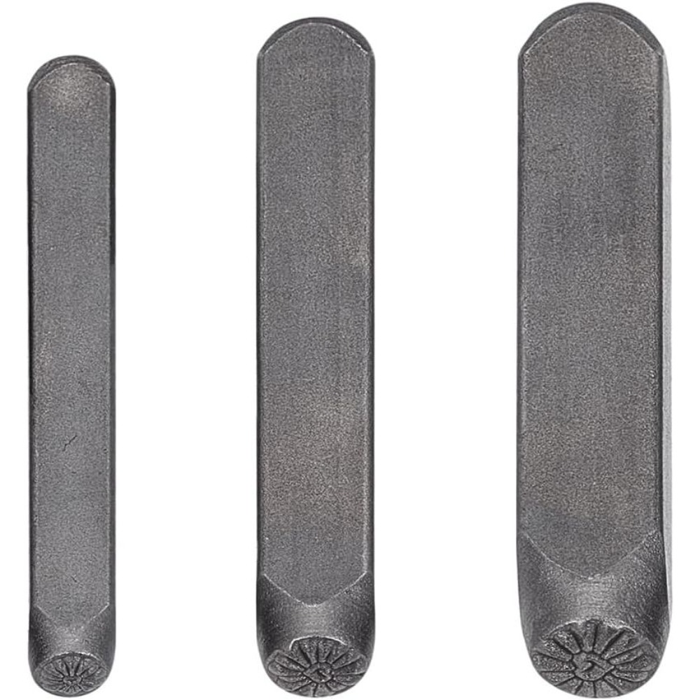 3Pcs Metal Punch Stamp Heart M - Leatherwork Jewelry recension och pris