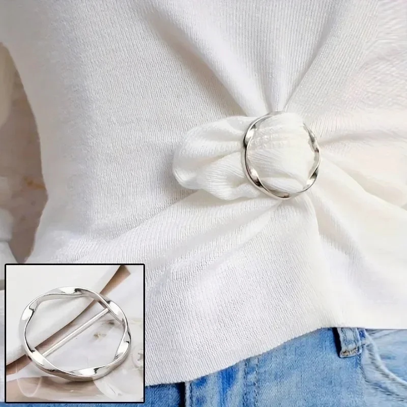5pcs Fashion Metal Round Circl - Belt Buckle Blank recension och pris